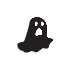 Ghost icon design, Scary ghosts design vector, Halloween characters  symbol. Ghost vector icon, Emotion Variation. Halloween flat vector icon for holiday apps and websites