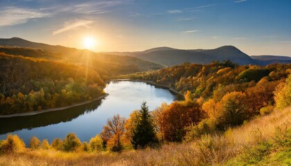 Obraz premium autumn in the mountains