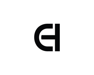 CH LOGO DESIGN VECTOR TEMPLATE