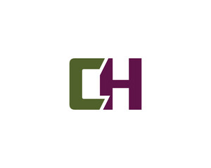 CH LOGO DESIGN VECTOR TEMPLATE