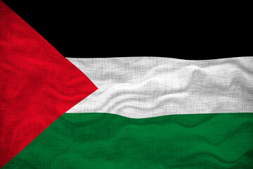 National flag of Palestine.. Background  with flag of Palestine..