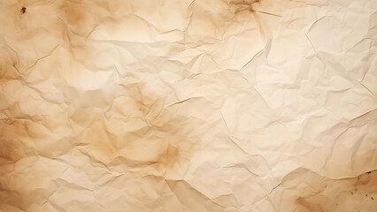 Textured Tales: Greasy Stains on Crumpled Paper - obrazy, fototapety, plakaty