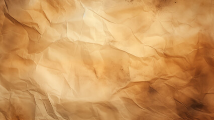 Textured Tales: Greasy Stains on Crumpled Paper