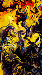 abstract background with flames