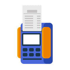 Payment method.Paying with credit card or debit card. Transaction via credit card. Vector illustration