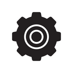 gear service tools job icon logo design vector