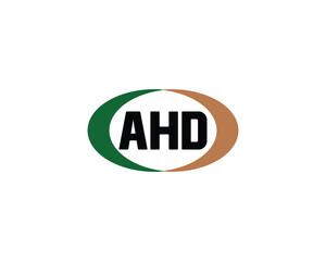 AHD LOGO DESIGN VECTOR TEMPLATE