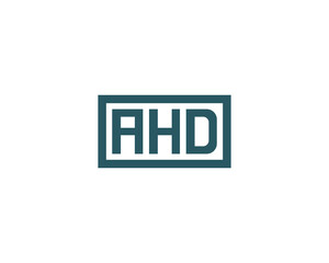 Obraz premium AHD LOGO DESIGN VECTOR TEMPLATE