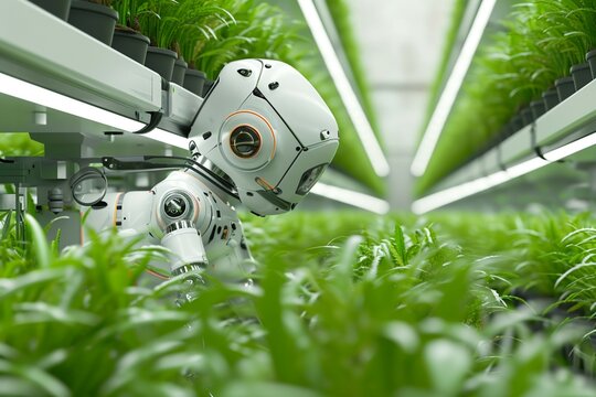 Robotic cultivation Precision in planting and gardening, courtesy of advanced technology
