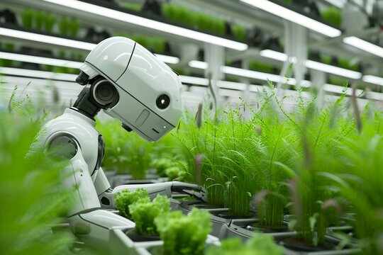 Robotic cultivation Precision in planting and gardening, courtesy of advanced technology