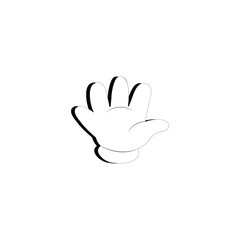 Hand concept. Collection of gesture high quality vector outline signs for web pages, books, online stores, flyers, banners etc. hands holding protect
