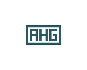 AHG LOGO DESIGN VECTOR TEMPLATE