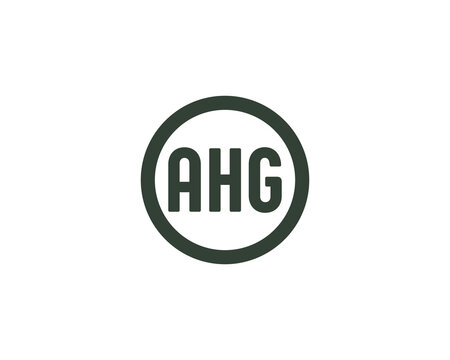 AHG LOGO DESIGN VECTOR TEMPLATE