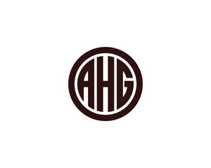 AHG LOGO DESIGN VECTOR TEMPLATE