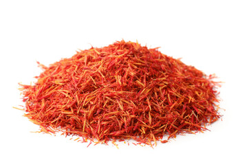 Fototapeta premium Heap of dried saffron threads