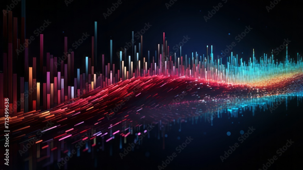 Poster unveiling connectivity: dynamic data transmission in action