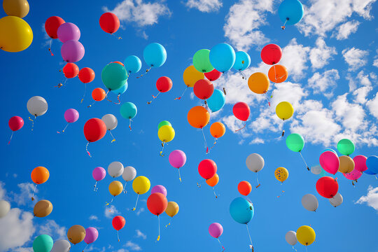 A touching balloon release ceremony - where balloons symbolize the ascent of memories and spirits - offering a colorful and communal tribute to the sky