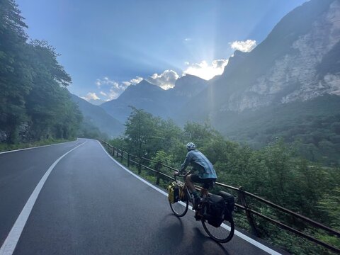 Bike tour in Alps