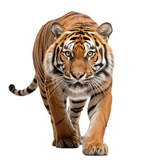 Obraz premium Realistic Picture Bangli Tiger with Aggressive Looks AI-Generated
