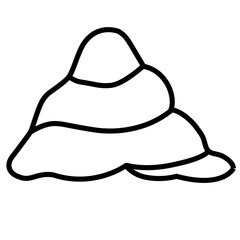 poop line icon