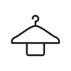 mushroom hanger icon logo vector