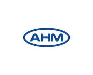 AHM Logo design vector template