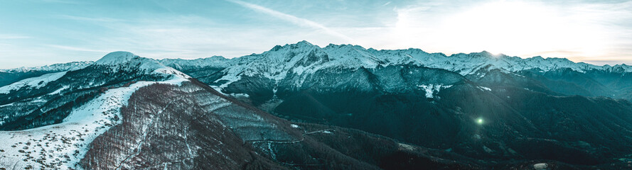 Panorama des Pyrénées 