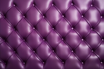 Purple leather capitone background texture 