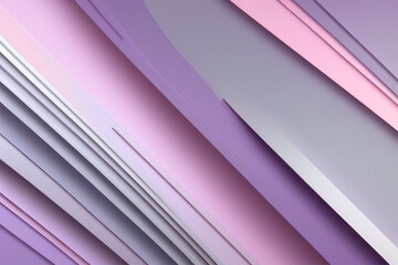 Fototapeta premium Abstract futuristic illustration background design in lilac, gray, and pink colors.