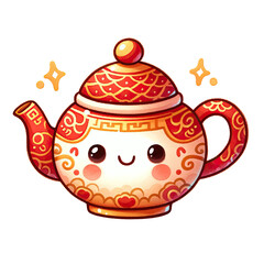 Charming Child in a Lion Dance Costume for Chinese New Year Celebrations