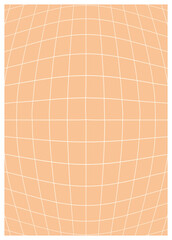 Twisted and distorted vector groovy hippie background. Waves, swirl, twirl pattern. Retro backgrounds in psychedelic style. Vector illustration