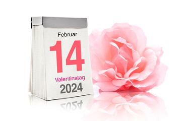 Valentinstag am  14. Februar 2024