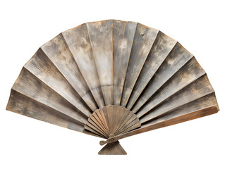 Vintage Fan Blade, isolated on a transparent or white background