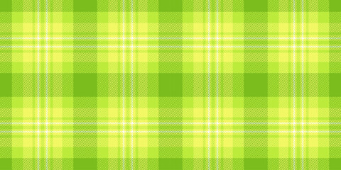 Cowboy background vector check, menu textile seamless tartan. Repeat pattern texture plaid fabric in lime and green colors.