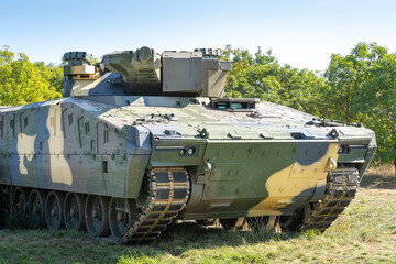 Hungarian infantry fighting vehicle (IFV) with 30mm machine gun	