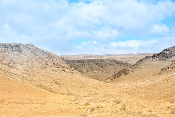 Fototapeta na wymiar Landscape in Eastern Grand Canary