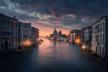 Naklejka premium Venice at Sunrise