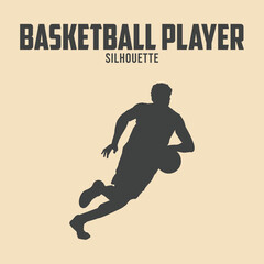 Basketball player Silhoutte