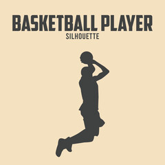 Basketball player Silhoutte