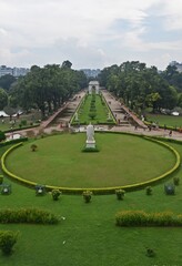 Fototapeta na wymiar Garden at Victoria memorial Kolkata 