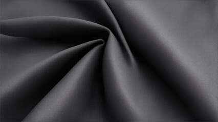 Fototapeta premium Dark gray muslin background