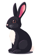 cute rabbit , animal illustration 