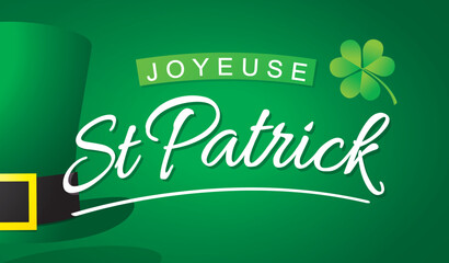 ST PATRICK - ILLUSTRATION VECTORIELLE - 2