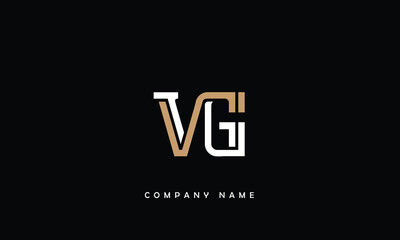 VG, GV, V, G Abstract Letters Logo Monogram