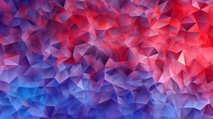 abstract background consisting of triangles.Generative AI