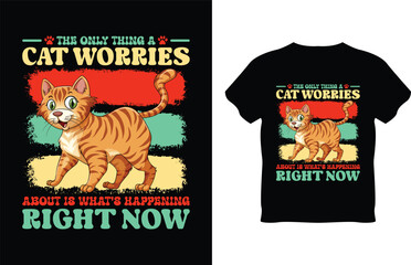 Vector i do what i want funny cat tshirt design for pet lovers