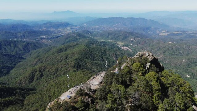 La Bufa Lookout in San Sebastian del Oeste, Mexico