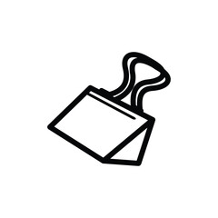 Cute line art outline cartoon school stationery and supplies vector design art for students and education