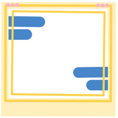 Fototapeta premium Twibbon frame