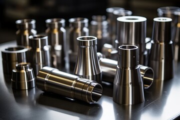 Precision machining of rocket components